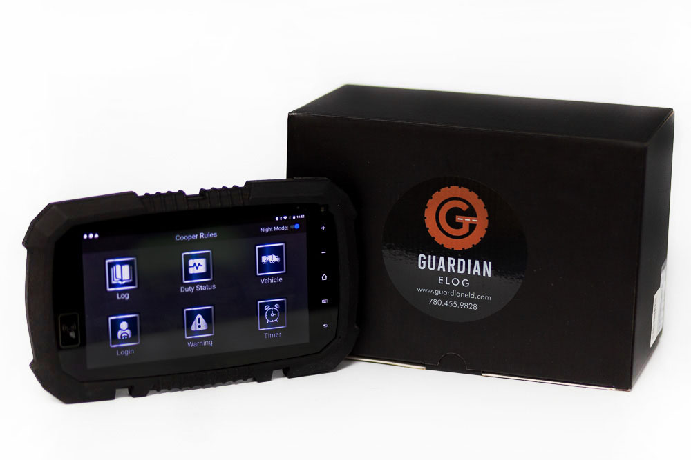 guardian elogDiesel Tech Industries Guardian ELOG Tablet Canadian Mandate